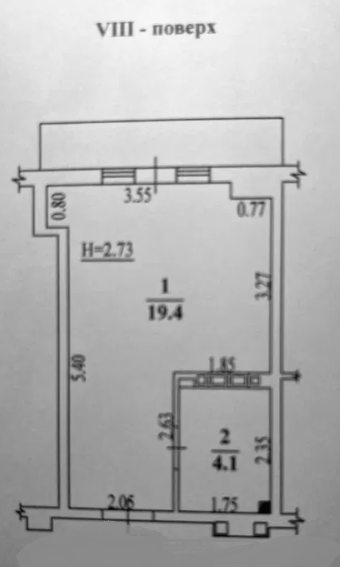 Продаж Квартира 1-кімнатна на просп. Шевченко, 30 Одеса - фото 13