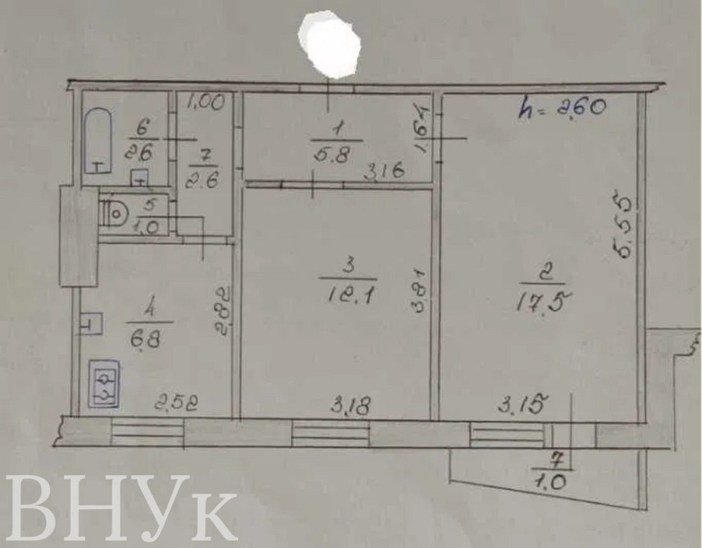 Продаж Квартира 2-кімнатна, 6/9 поверх на Конякіна, 29 Luts'k - photo 2