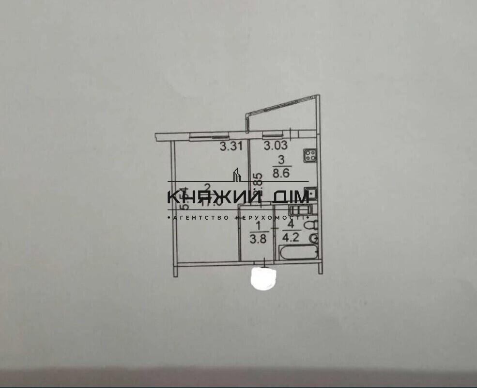 Продаж 1-кімнатної квартири | ЖК «Патріотика» | вул. Бориса Гмирі 14 код 21147060 Київ - фото 1