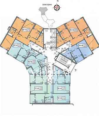 Продаж Квартира 1-кімнатна, 24/24 поверх на вул. Милославська Киев