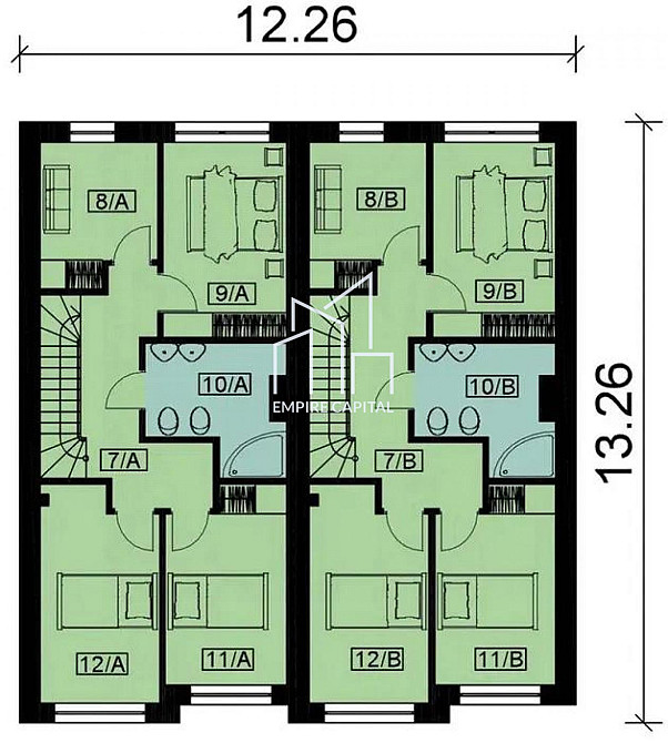 Продаж 2-поверховий Будинок з ділянкою 1 сот 120 кв.м 4 кімн. на Лесі Українки вул. Пасіки-Зубрицькі - фото 4