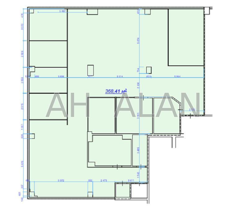 Оренда офісне приміщення на вул. Амосова Миколи приміщень - 10, поверх - 13/18 Київ - фото 12