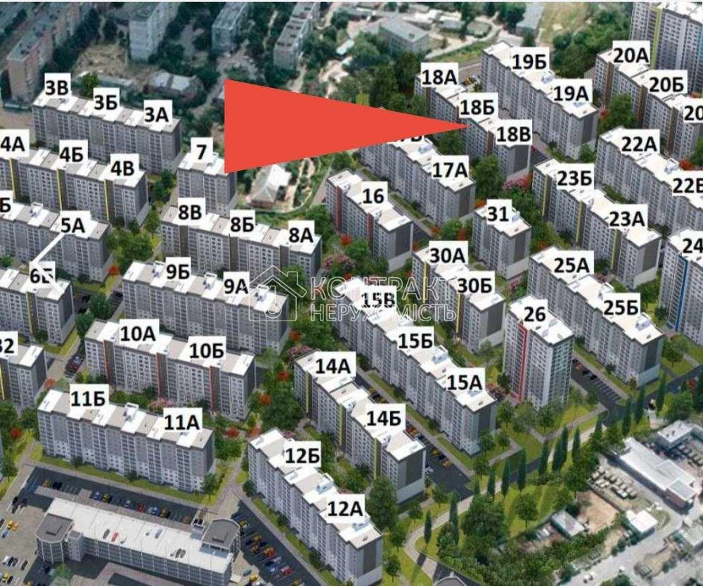 Продаж Квартира 1-кімнатна, 1/9 поверх на вул. Полтавський Шлях Харків - фото 2