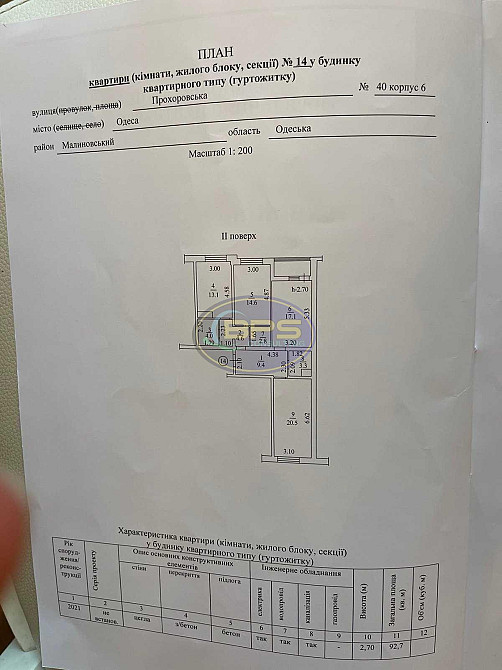 Продаж 3к квартири 93 кв. м Одеса - фото 9