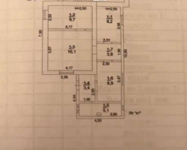 Продам часть дома 55 м² на Ленпосёлке, ул. Северная Одеса - фото 7