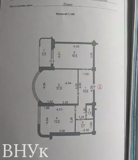 Продаж Квартира 2-кімнатна, 1/10 поверх на Липинського Luts'k - photo 12