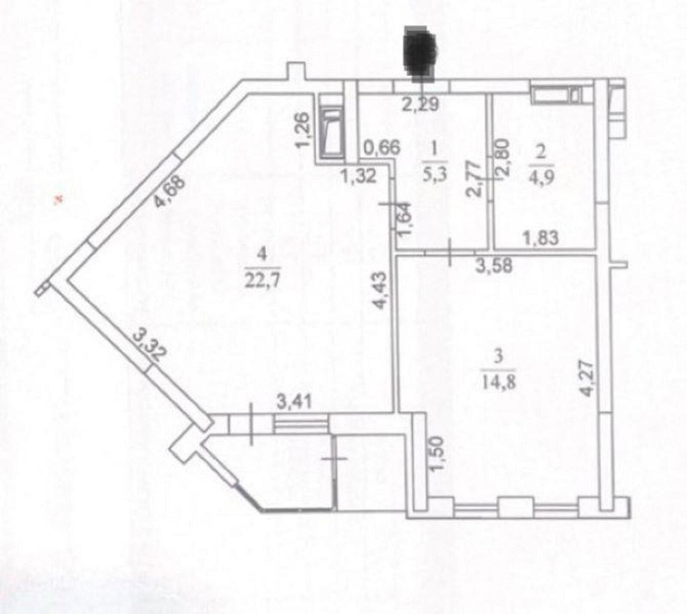 Продаж Однокімнатна квартира 48м2 + комора ЖК ПРИЧАЛ 8 Осокорки Kiev - photo 5