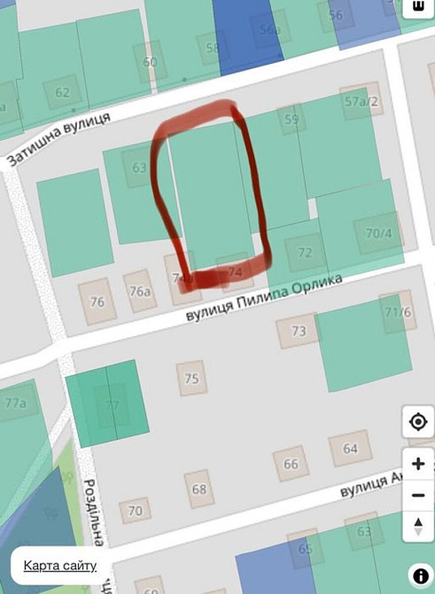 Продаж земельної ділянки 8 соток на Затишна вул. (Лазо) Кропивницький - фото 1