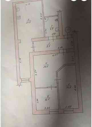 Продаж Квартира 3-кімнатна, 1/9 поверх на вул. Отаманів Соколовських Zhytomyr