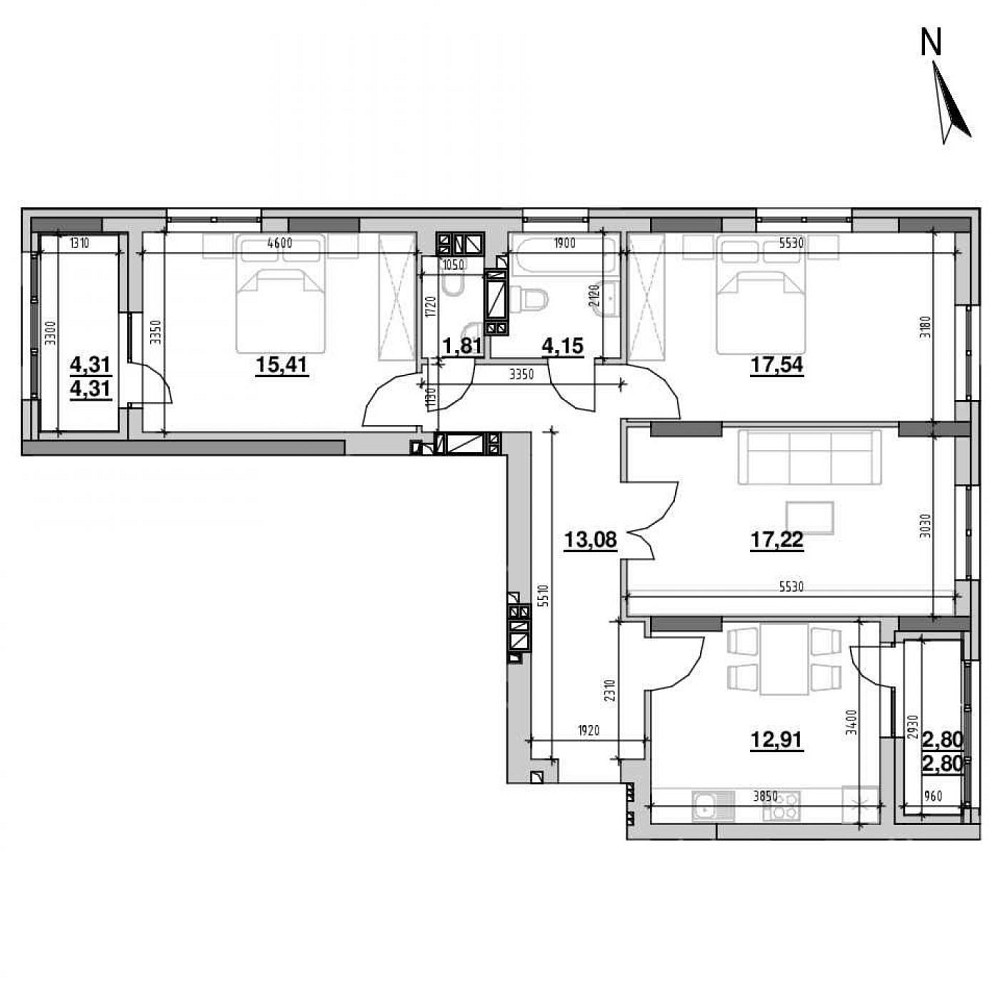 Продаж Квартира на улица Рудненська 8 L'viv - photo 2