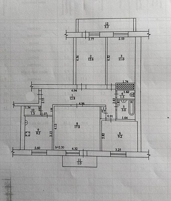 Продаж Квартира 4-кімнатна, 9/9 поверх на Строителей, 20 Дніпро - фото 4