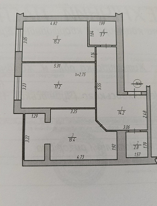 Продаж 2к Квартира 72 кв.м Чуднівська 113 Житомир - изображение 4