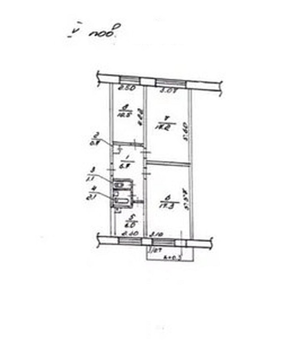 Продаж Квартира 3-кімнатна, 5/5 поверх на Хмельницкого Б. ул., 26 Дніпро - фото 12