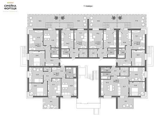 Продаж Квартира 2-кімнатна, 2/5 поверх на Сімейна Фортеця Луцьк