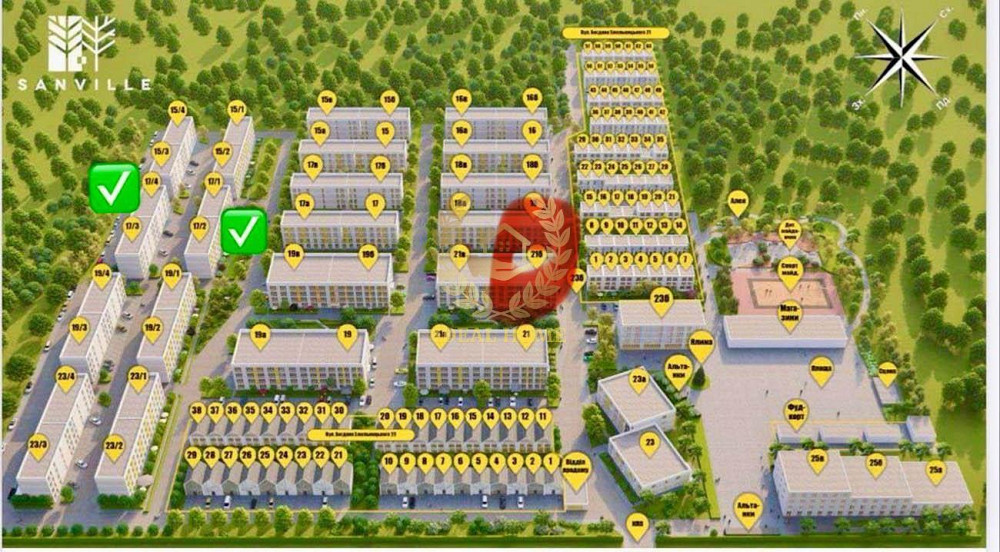 Продам 1 к квартиру в ЖК SANVILLE  - фото 8