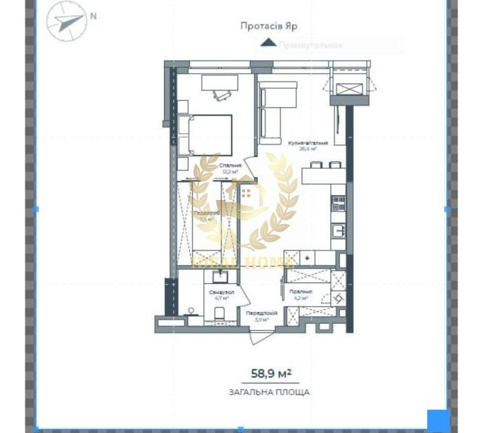 Продаж Квартира 1-кімнатна, 5/33 поверх на Антоновича ул., 136 Київ - фото 10