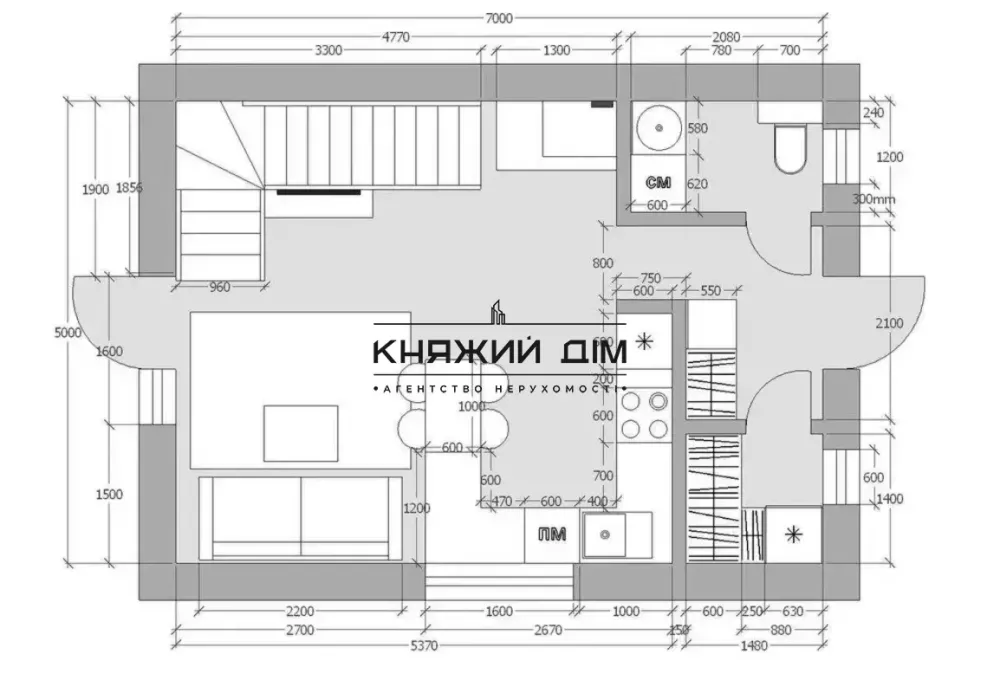 Продаж Таун хаузу С. Святопетрівське 80 м. 2 поверхрвий код 2211766  - фото 17