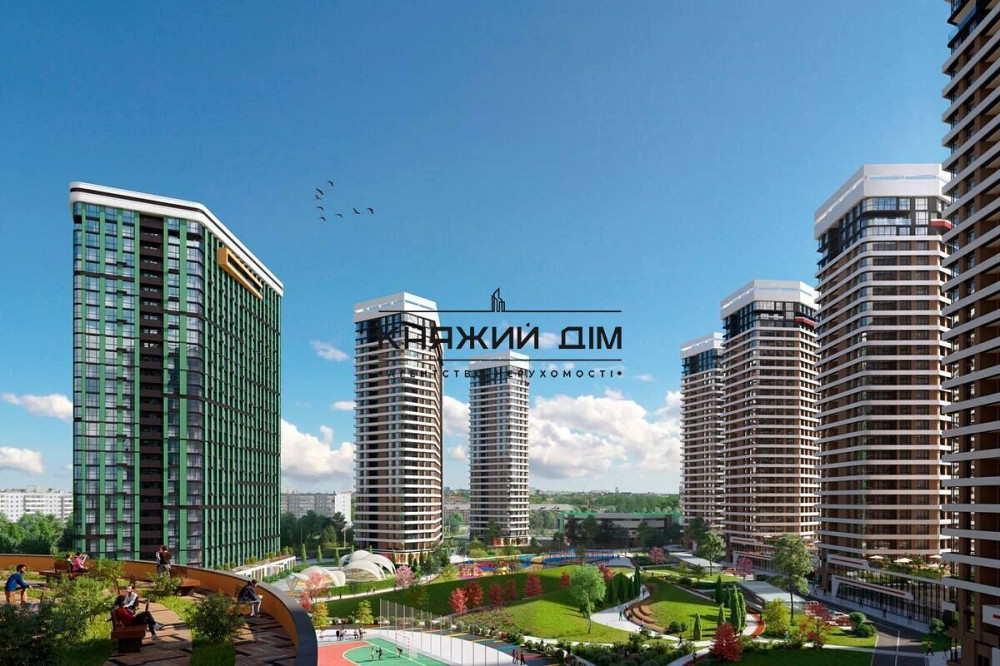Продаж 1-кімнатної видової квартири в ЖК Great,м.Осокорки Київ - фото 2