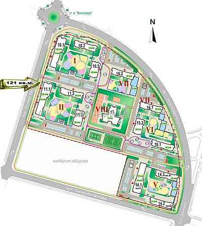 Оренда приміщення вільного призначення на Родини Крістерів вул., 14 приміщень - 1, поверх - 1/24 Киев