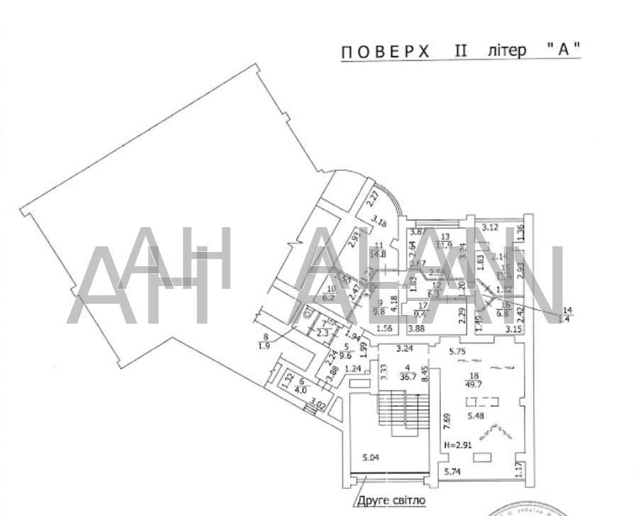 Оренда офісне приміщення на Володимира Івасюка пр-т, 4 приміщень - 1, поверх - 1/15 Київ - фото 18
