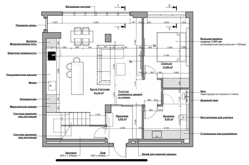 Продаж Квартира 4-кімнатна, 19/20 поверх на вул. Сухумська Харків - фото 7