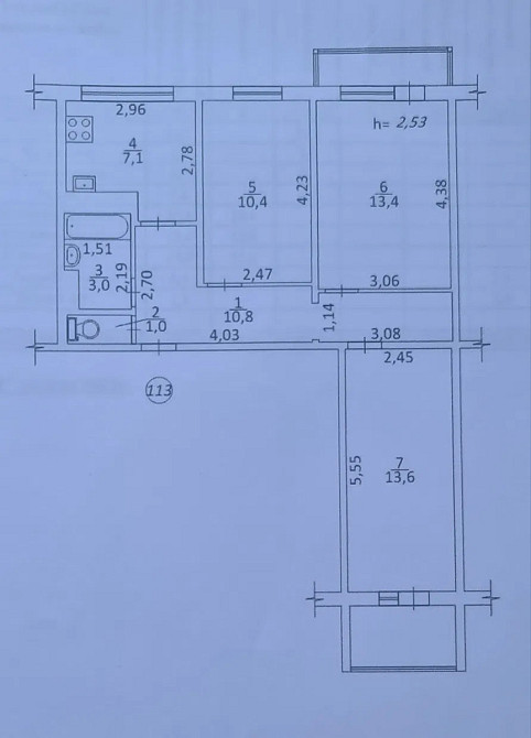 Оренда Квартира 2-кімнатна, 2/9 поверх на Андрія Малишка, 13а Київ - фото 14