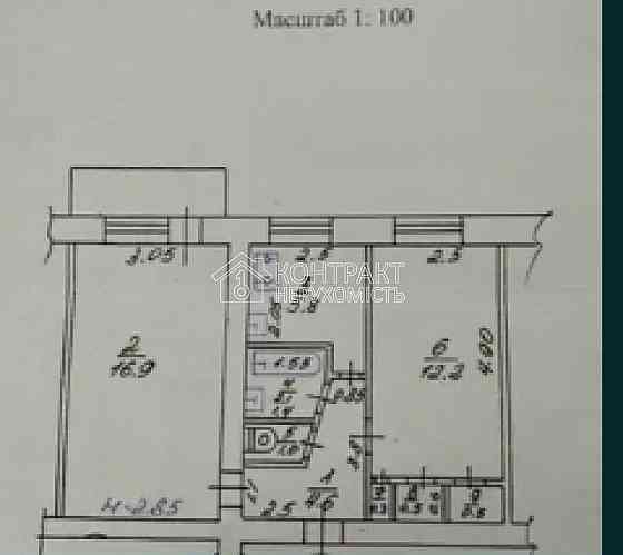 Продаж Квартира 2-кімнатна, 5/5 поверх на вул. Ініціативна Kharkiv