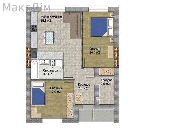 Продаж Будинок 2-кімнатний на вул. Тернопільска Петриків