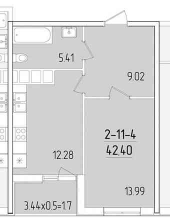 Продаж Квартира 1-кімнатна, 11/24 поверх на Краснова улица, 3/68 Одеса