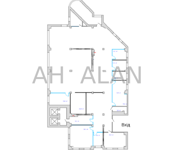 Оренда офісне приміщення на вул. Дегтярівська приміщень - 8, поверх - 5/10 Київ
