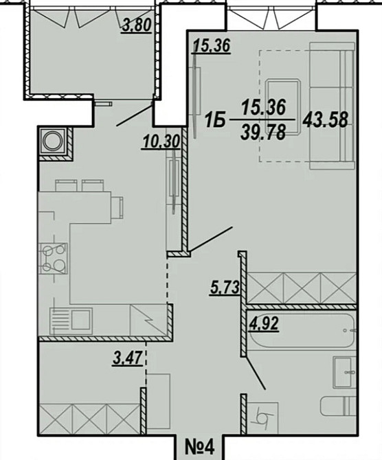 Продаж Квартира 1-кімнатна, 1/10 поверх Тернопіль - фото 1