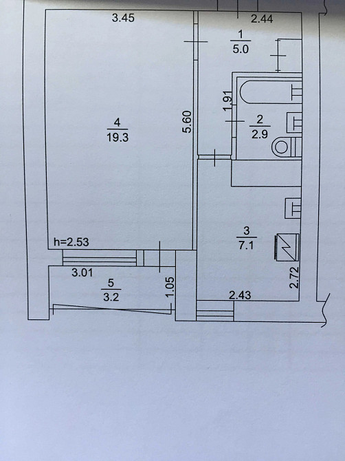 Оренда Квартира 1-кімнатна, 4/16 поверх на Шептицького, 7 Київ - фото 8