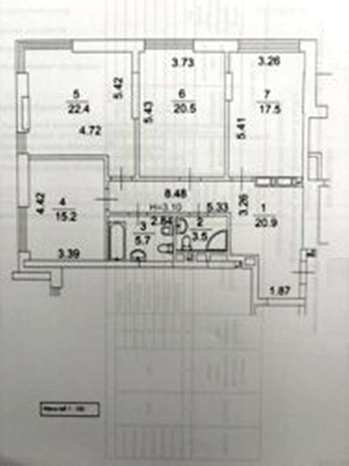 Продаж Квартира 3-кімнатна, 8/23 поверх на Звіринецька вул., 70а Київ - фото 8