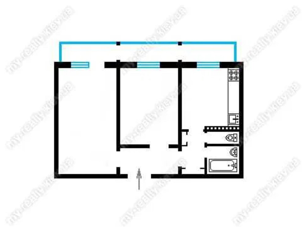 Оренда Квартира 2-кімнатна, 8/9 поверх на Булаховського, 15 Київ - фото 17