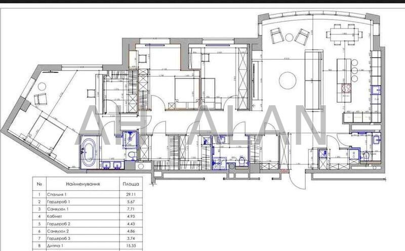 Продаж Квартира 4-кімнатна, 3/15 поверх на Іоана Павла II вул., 6/1 Киев - изображение 11
