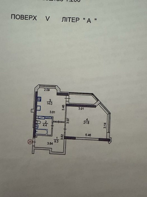 Продаж Квартира 2-кімнатна, 5/25 поверх на Драгоманова, 4а Kiev - photo 9