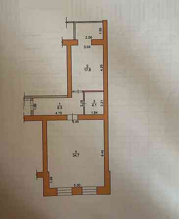Продаж 1к Квартира 65 кв.м Польський бульвар Zhytomyr