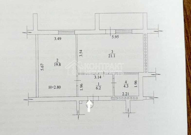 Продаж Квартира 1-кімнатна, 3/7 поверх на вул. Франківська Харків - фото 12