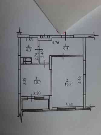 Продаж Квартира 1-кімнатна, 5/26 поверх на Краківська, 27 Київ