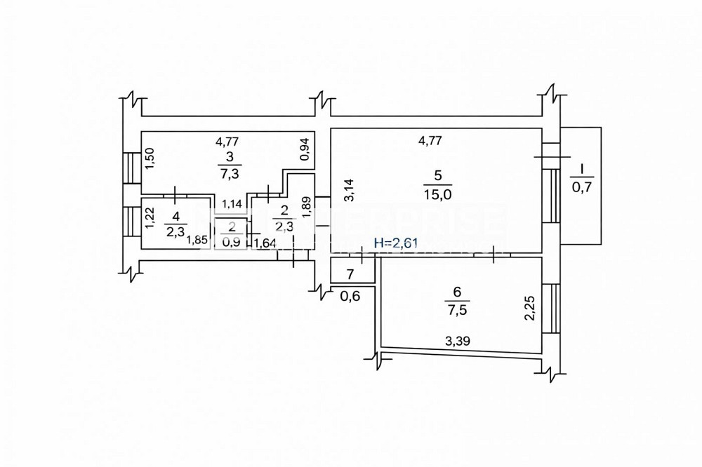 Продаж Квартира 2-кімнатна, 5/5 поверх на вул. Цитадельна Kiev - photo 11