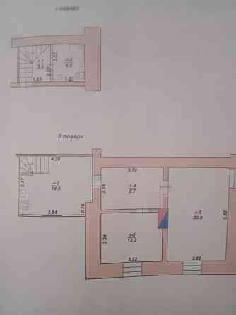 Продаж Квартира 2-кімнатна, 2/2 поверх на вул. провулок Миру Житомир