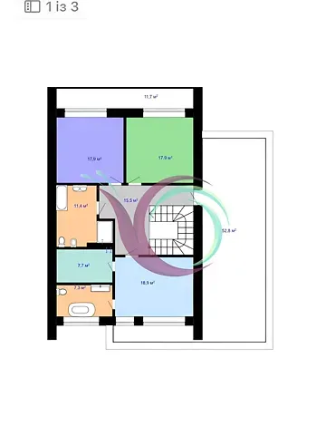 For sale 3-storey   250 sq.m 4 rooms at Незалежності вулиця  - photo 20