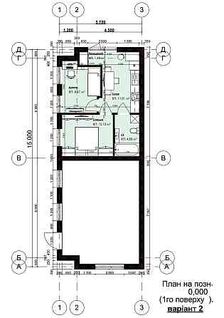 Продаж Квартира 1-кімнатна, 1/3 поверх на Козацька вул., 6 