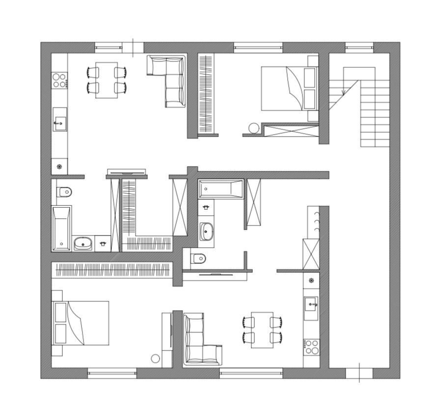 Продажа 1к Квартира 53.4 кв.м Молодіжна 12 Винники - изображение 2