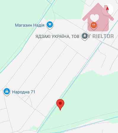 Продаж земельної ділянки 63 соток Mynai