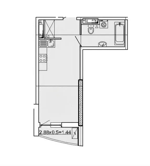 Продаж 1к Квартира 31 кв.м ЖК Корфу Кордонный переулок Одеса - фото 5