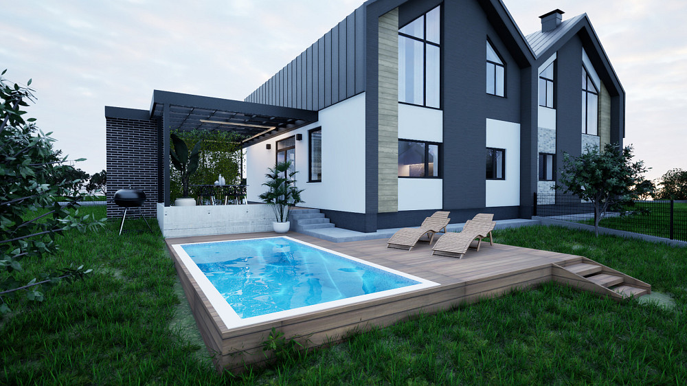 Продаж дуплексу у Великих Гаях, 112 м2, 2 сот  - фото 1