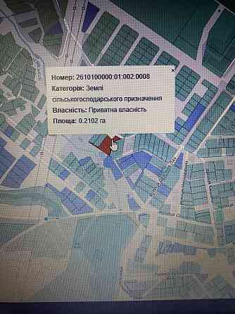 Продаж земельної ділянки 0.21 соток на Проектна Ivano-Frankivs'k