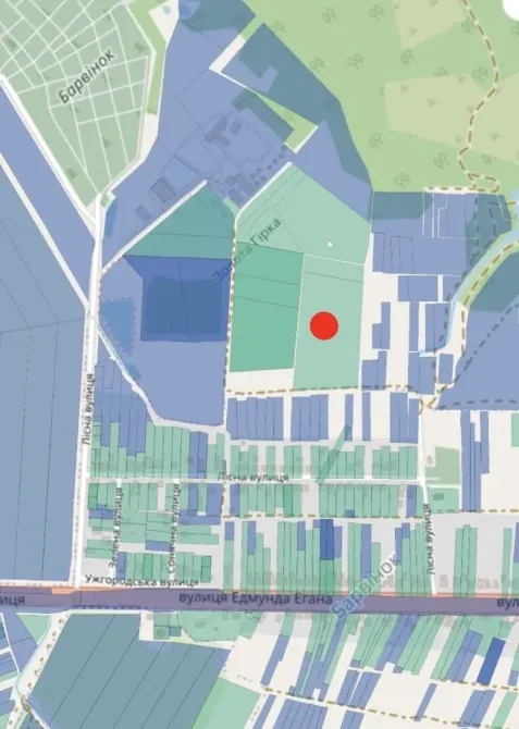 For sale land plot For the construction of a private residential building area 354 ares Польва Velyki Lazy - photo 3