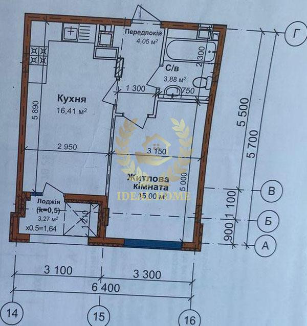 Продається 1 кімнатна квартира в ЖК Orange Park, Крюківщина  - фото 3